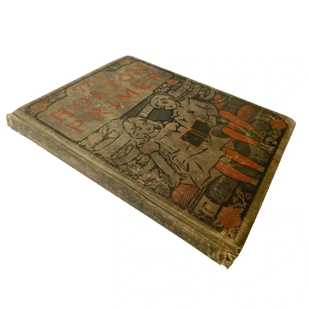 Antique The Holton Primer Lights‎ to Literature Series 1901 Rand McNally & Co